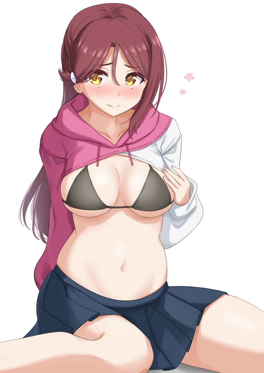 sakurauchi riko (love live! and 1 more) drawn by kibihimi