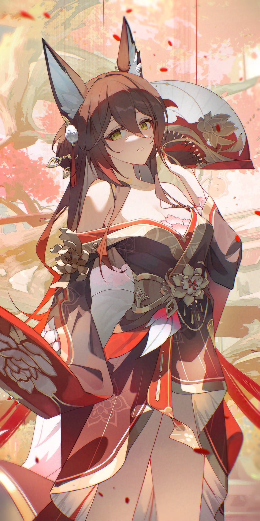 tingyun and fugue (honkai and 1 more) drawn by gleam_lin_shi