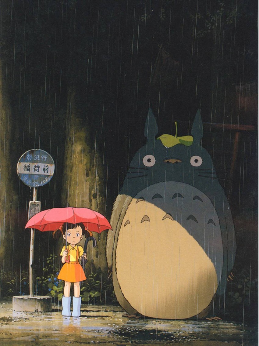 totoro and kusakabe mei (studio ghibli and 1 more)