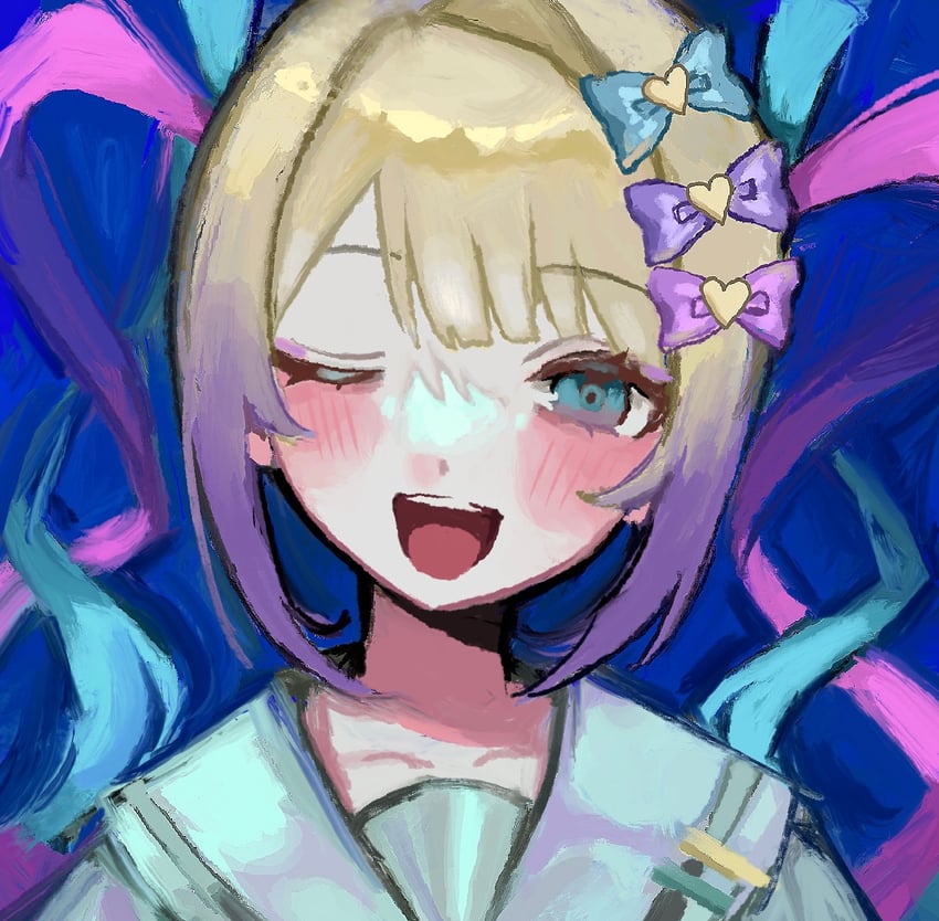 chouzetsusaikawa tenshi-chan (needy girl overdose) drawn by amn_(a0ko1)