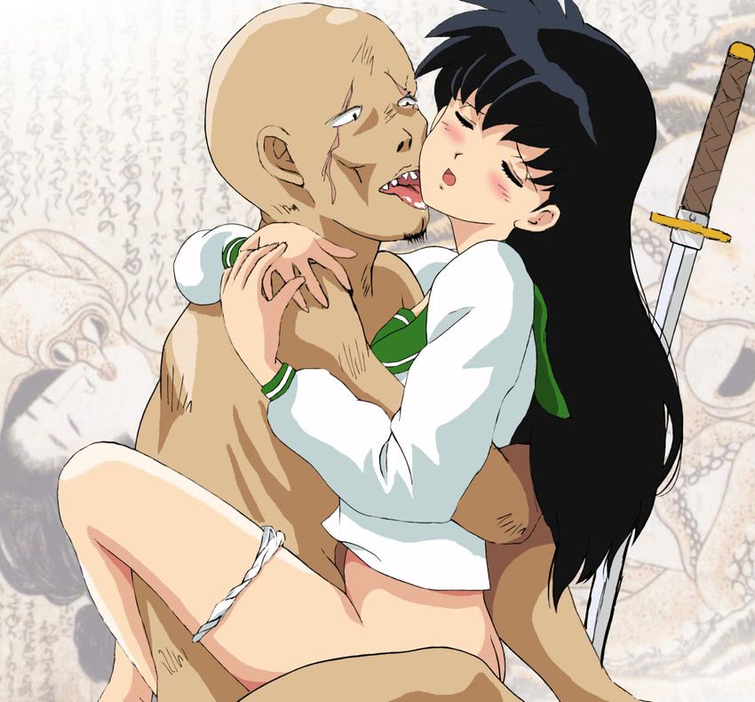 higurashi kagome, naraku, and onigumo (inuyasha and 1 more) drawn by tsukiyo_no_ribbon