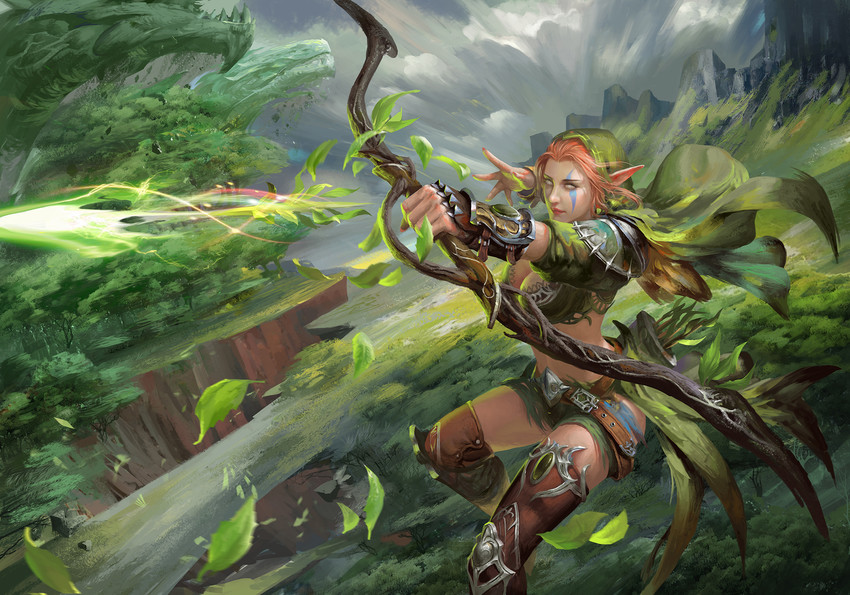 windranger (dota and 1 more) drawn by april_dede