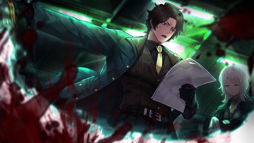 faust and heathcliff (project moon and 1 more) drawn by nai_ga