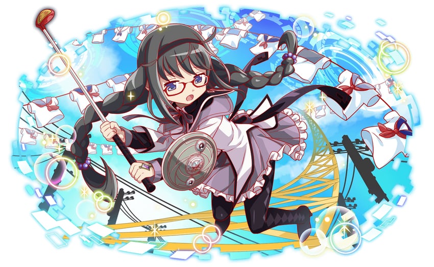 akemi homura (mahou shoujo madoka magica and 1 more)