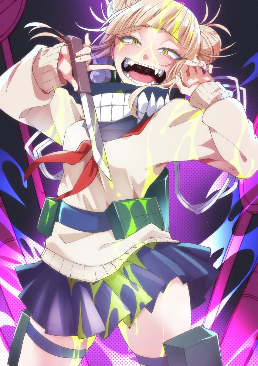 toga himiko (boku no hero academia) drawn by tofu_nora