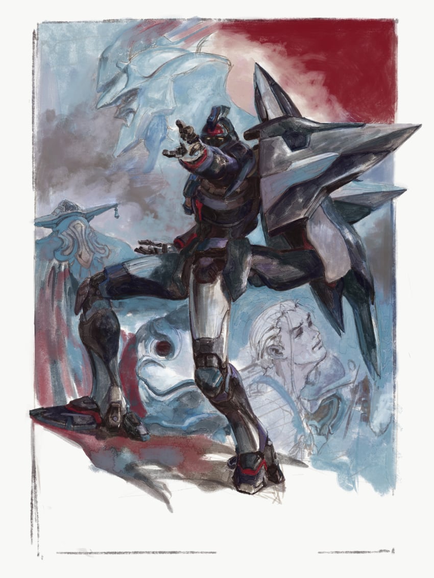 fei fong wong, weltall, grahf, original weltall, and wiseman (xenogears) drawn by kosibahara