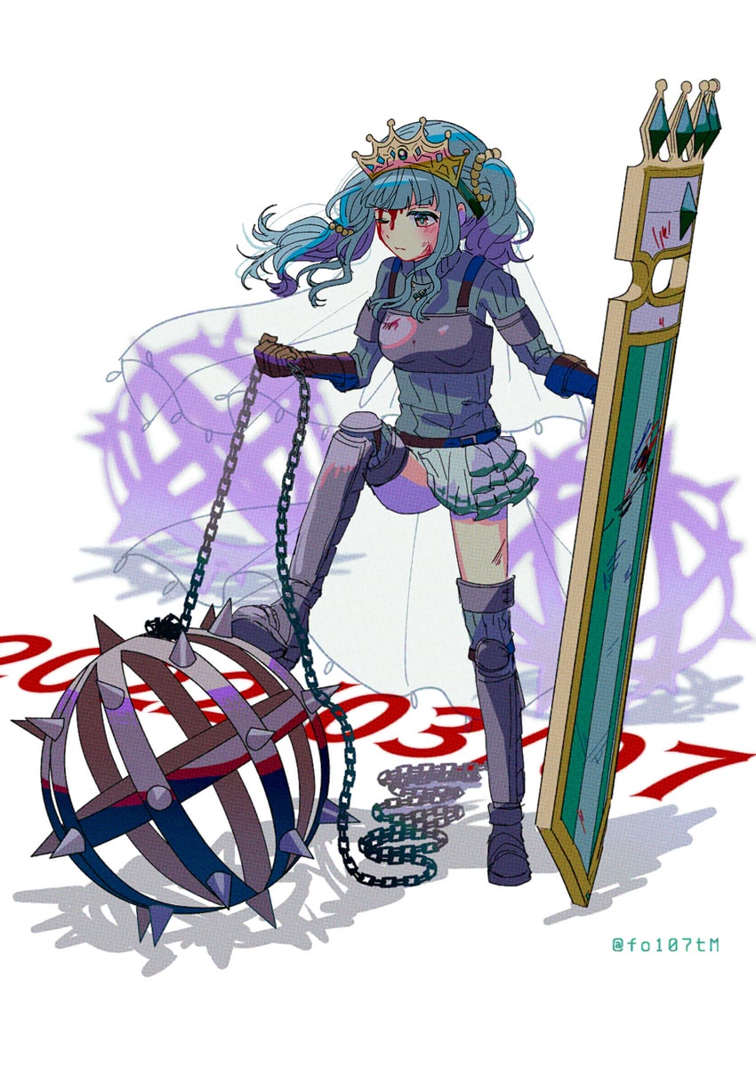 futaba sana (mahou shoujo madoka magica and 1 more) drawn by totte