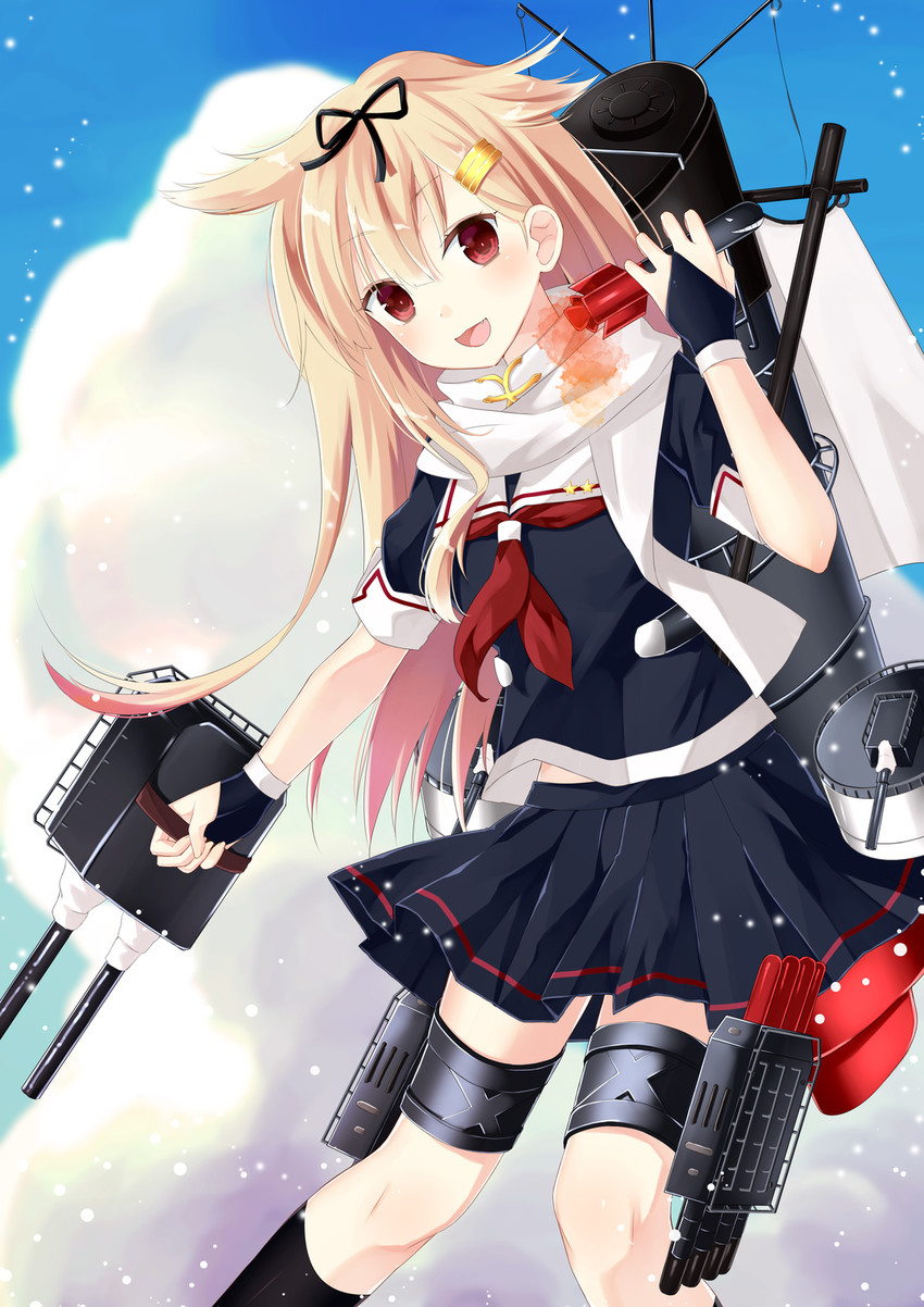 yuudachi and yuudachi kai ni (kantai collection) drawn by purin_jiisan