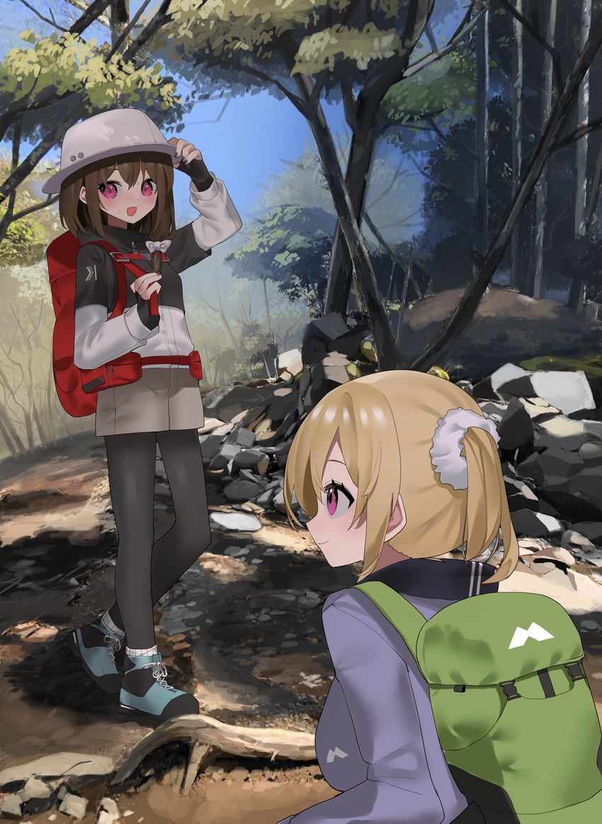 usami renko and maribel hearn (touhou) drawn by sakaki_(utigi)