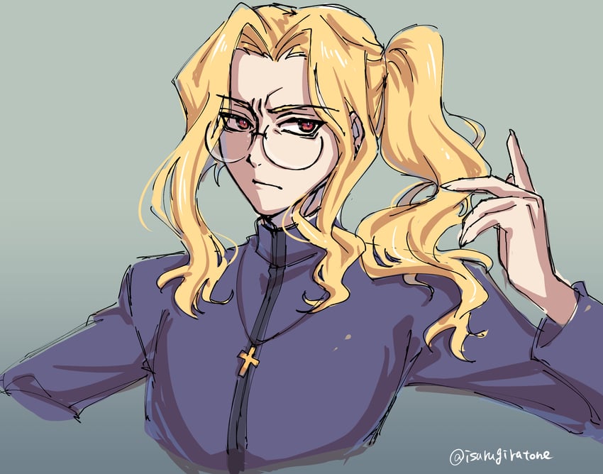 michael roa valdamjong (tsukihime and 1 more) drawn by isurugiratone