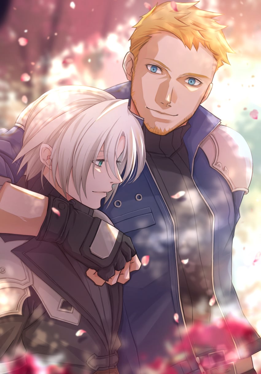 sephiroth and glenn lodbrok (final fantasy and 2 more) drawn by elle62145