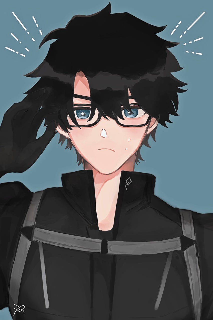 fujimaru ritsuka (fate and 1 more) drawn by yasa_sio