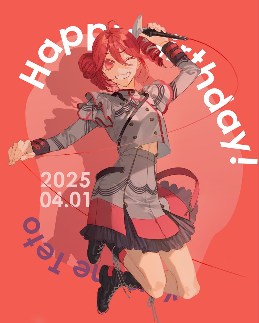 kasane teto (utau and 1 more) drawn by kanikamaumai