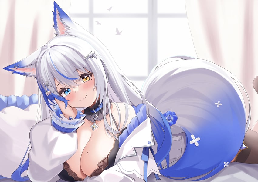 lulebel (indie virtual youtuber) drawn by elegant_(sumisumi4268)