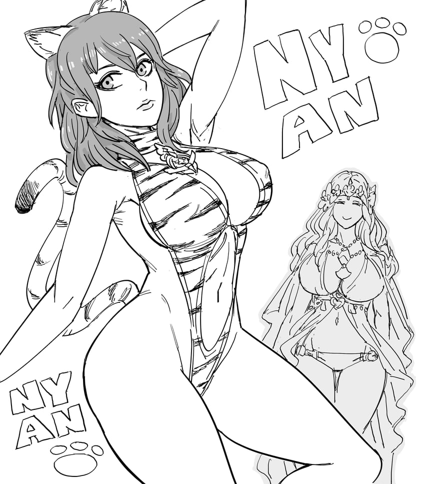 female byleth, rhea, and pink (fire emblem and 3 more) drawn by bb_(baalbuddy)