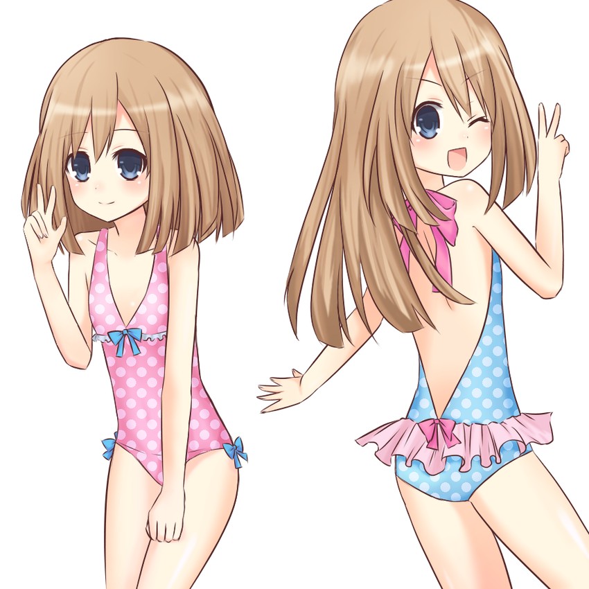 rom and ram (neptune and 1 more) drawn by sakura_hayato