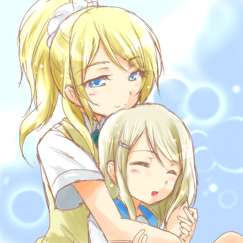 ayase eli and ayase alisa (love live! and 1 more) drawn by urutsu_sahari