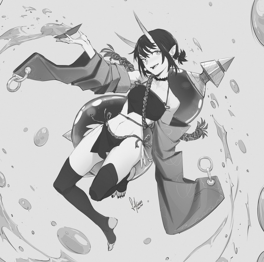 shuten douji (fate and 1 more) drawn by solkorra