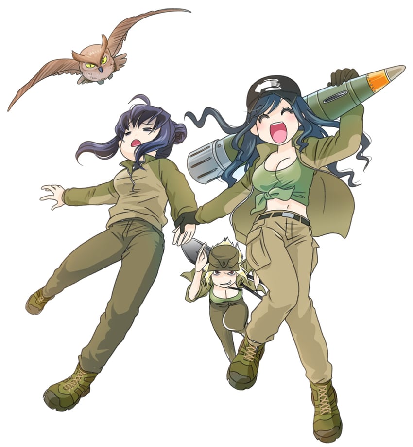 marichka, kraken, and eva (original) drawn by anonymous_(japanese) and japanon