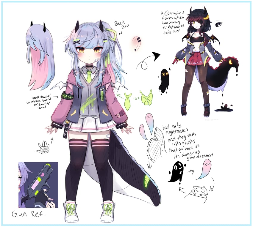 sleepybunsu (indie virtual youtuber) drawn by sleepy_bunsu