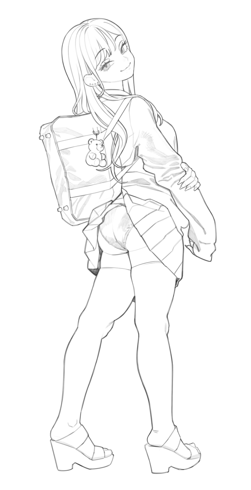 kitagawa marin (sono bisque doll wa koi wo suru) drawn by lentiyay