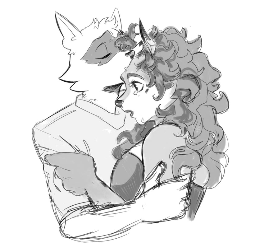 sly cooper and carmelita fox (sly cooper) drawn by katiewilliams