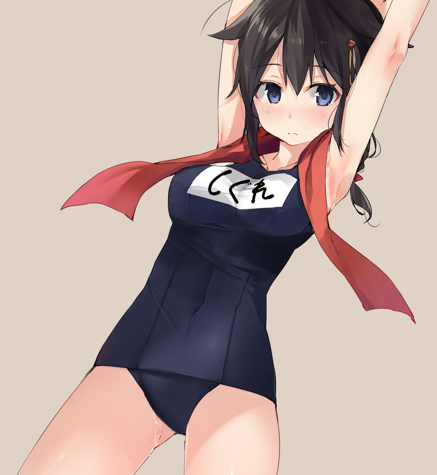 shigure and shigure kai ni (kantai collection) drawn by ryuuji_teitoku