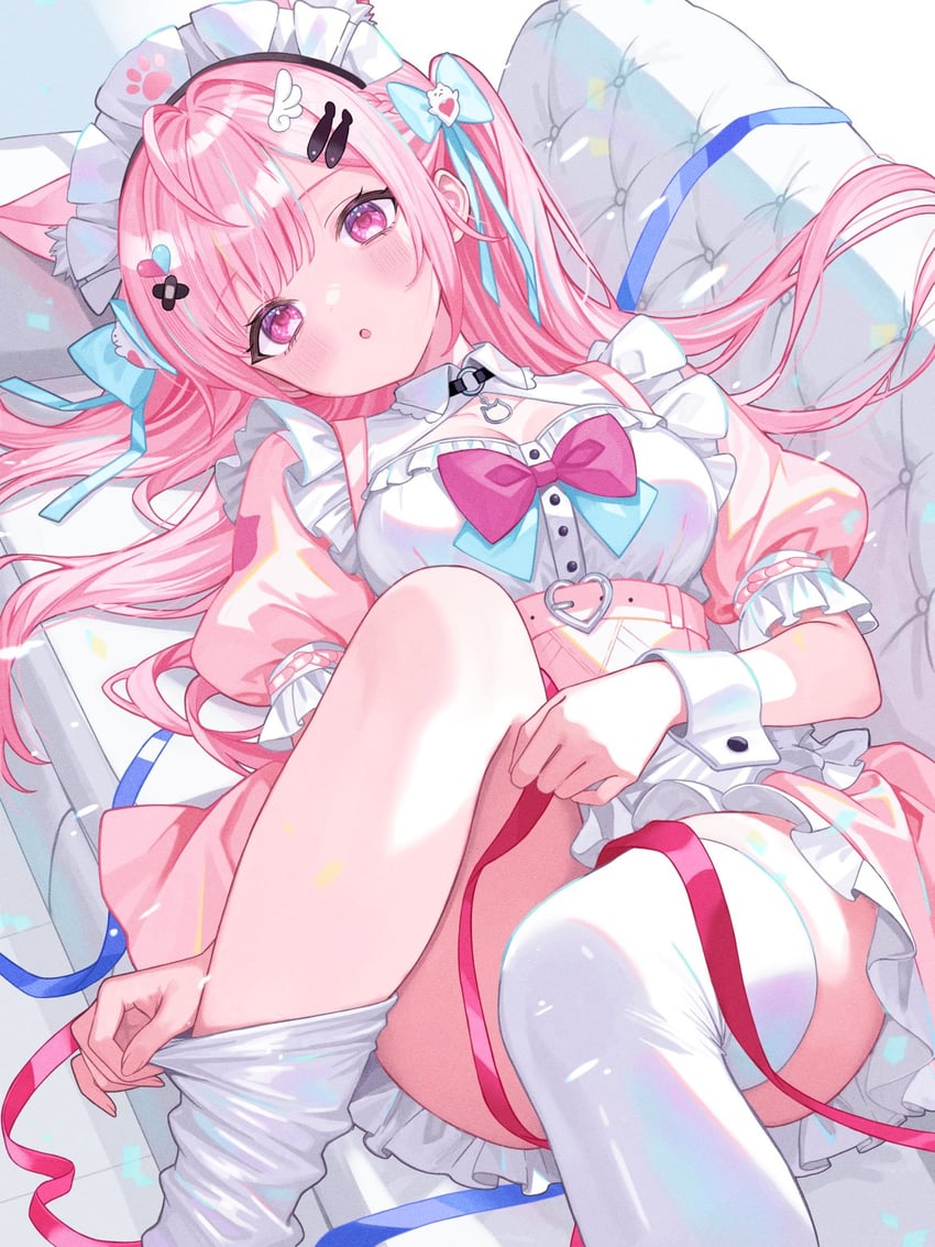 yuuki sakuna (indie virtual youtuber) drawn by yuzuriha_(nx_e78)
