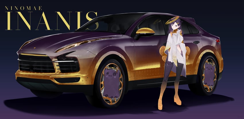 ninomae ina'nis and takodachi (hololive and 1 more) drawn by ex-trident