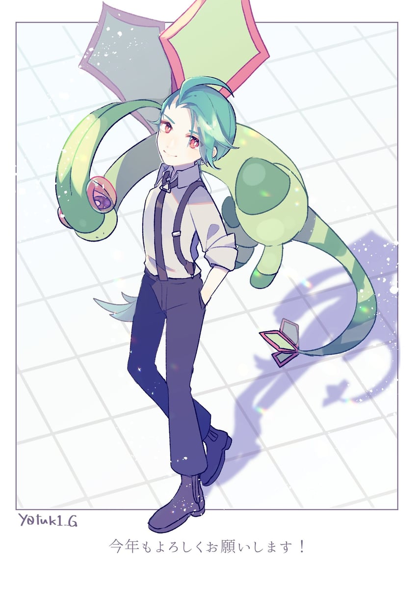 rika and flygon (pokemon and 1 more) drawn by y0tuk1_g