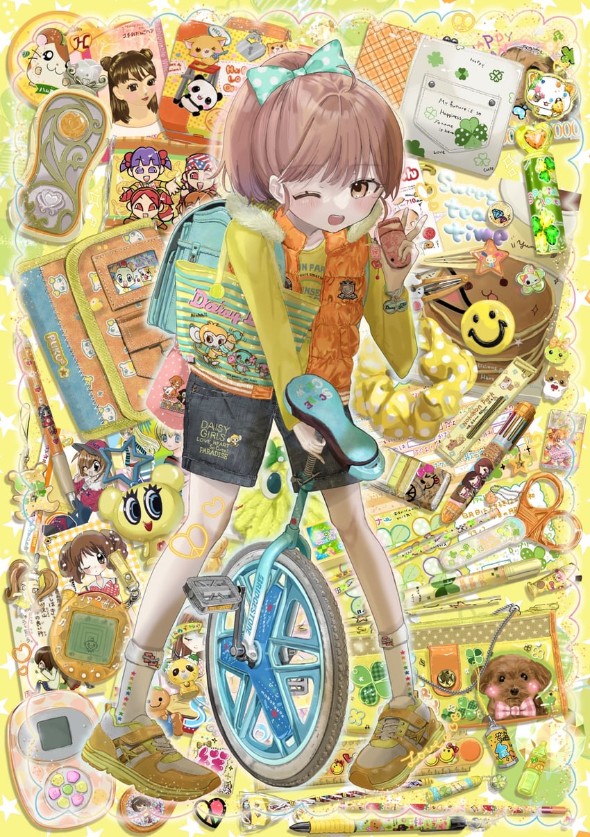 hamtaro, usahana, dia, tsukishima kirari, corocorokuririn, and 6 more (original and 15 more) drawn by shinanashina