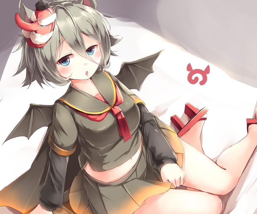 hilgendorf's tube-nose bat (kemono friends) drawn by kanzakietc