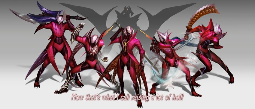 dante, rudra, and agni (devil may cry and 1 more) drawn by to_hsu