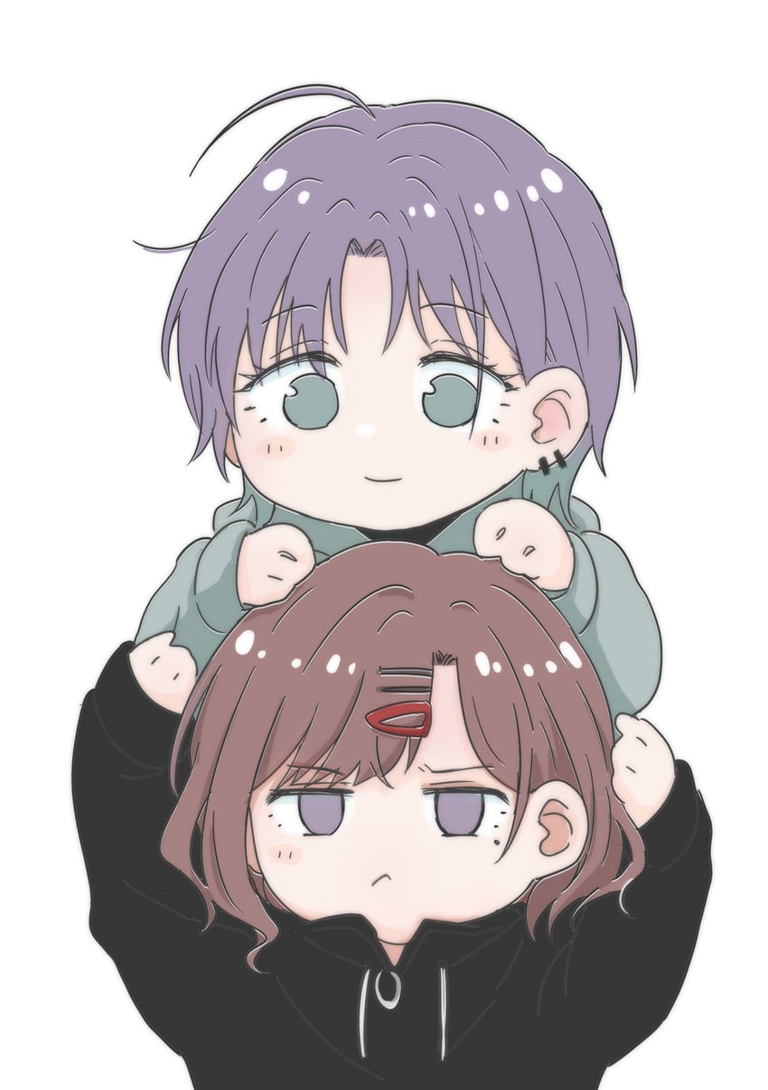 higuchi madoka and asakura toru (idolmaster and 1 more) drawn by hiroya_masaharu