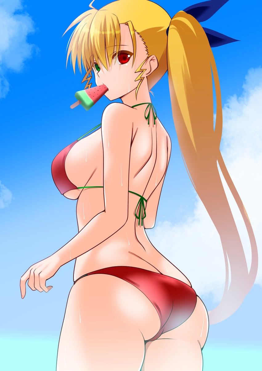 vivio (lyrical nanoha and 1 more) drawn by engo_(aquawatery)