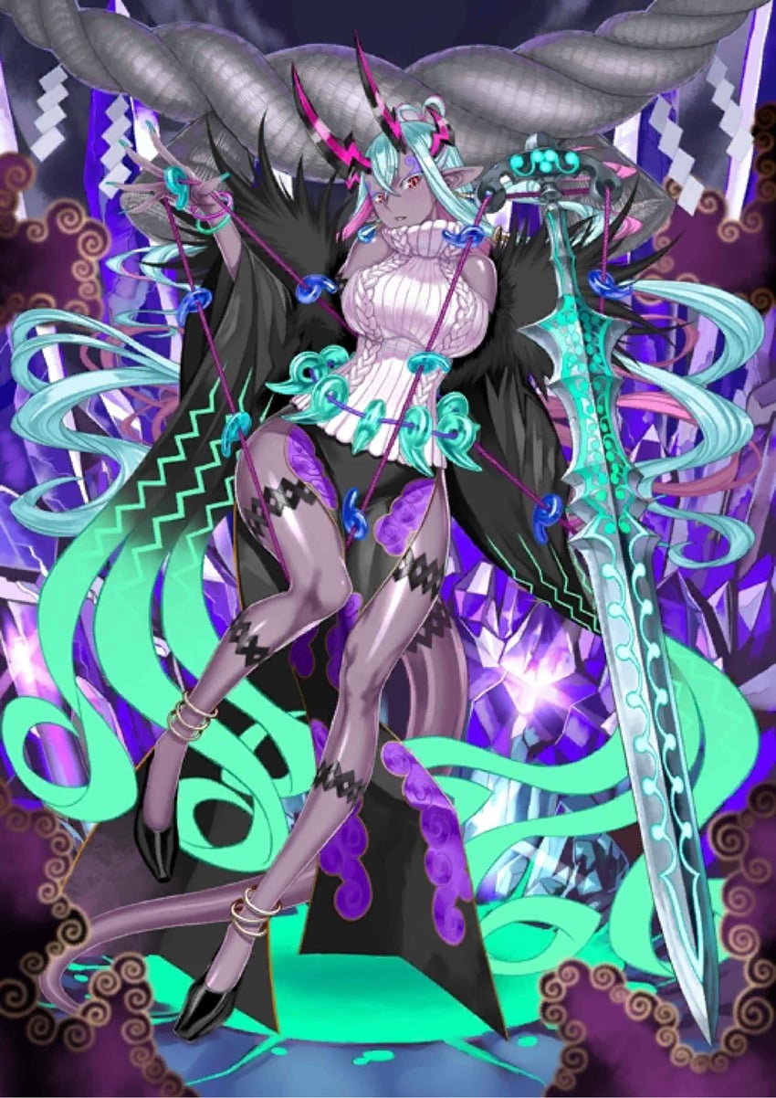 ibuki douji (fate and 1 more) drawn by honjou_raita