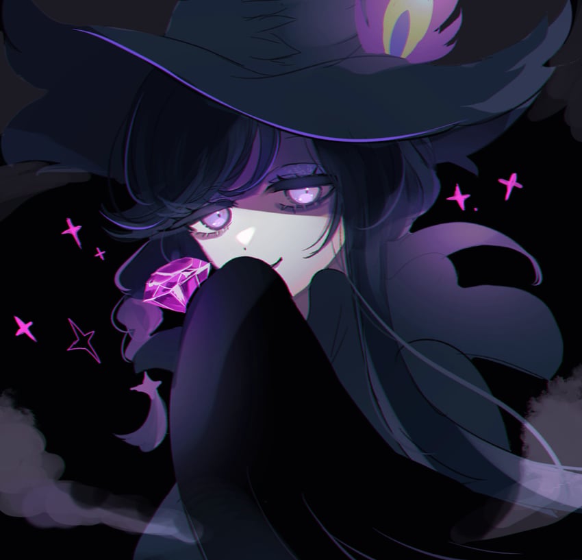 crowberry cookie (cookie run and 1 more) drawn by mamimumemo
