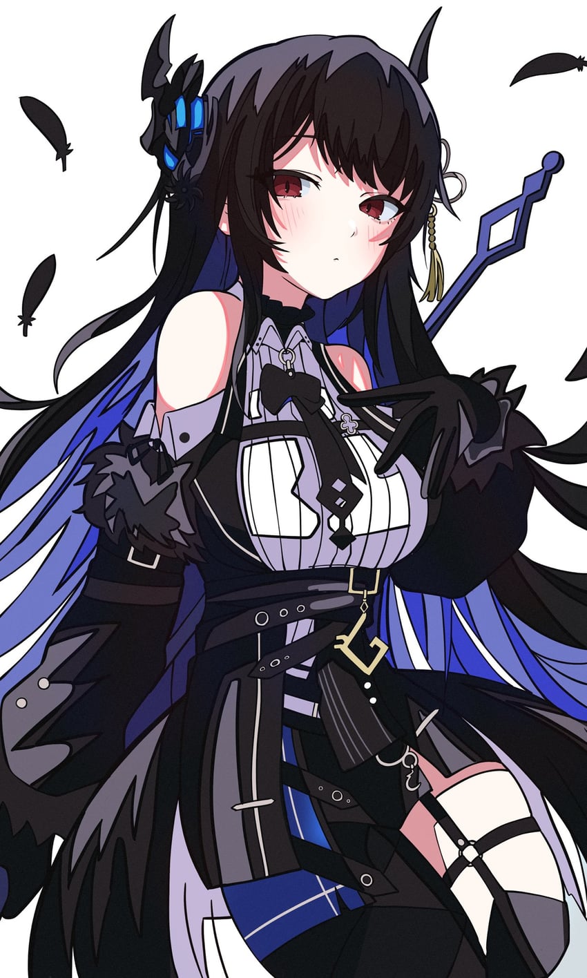 nerissa ravencroft (hololive and 1 more) drawn by kikkasoon
