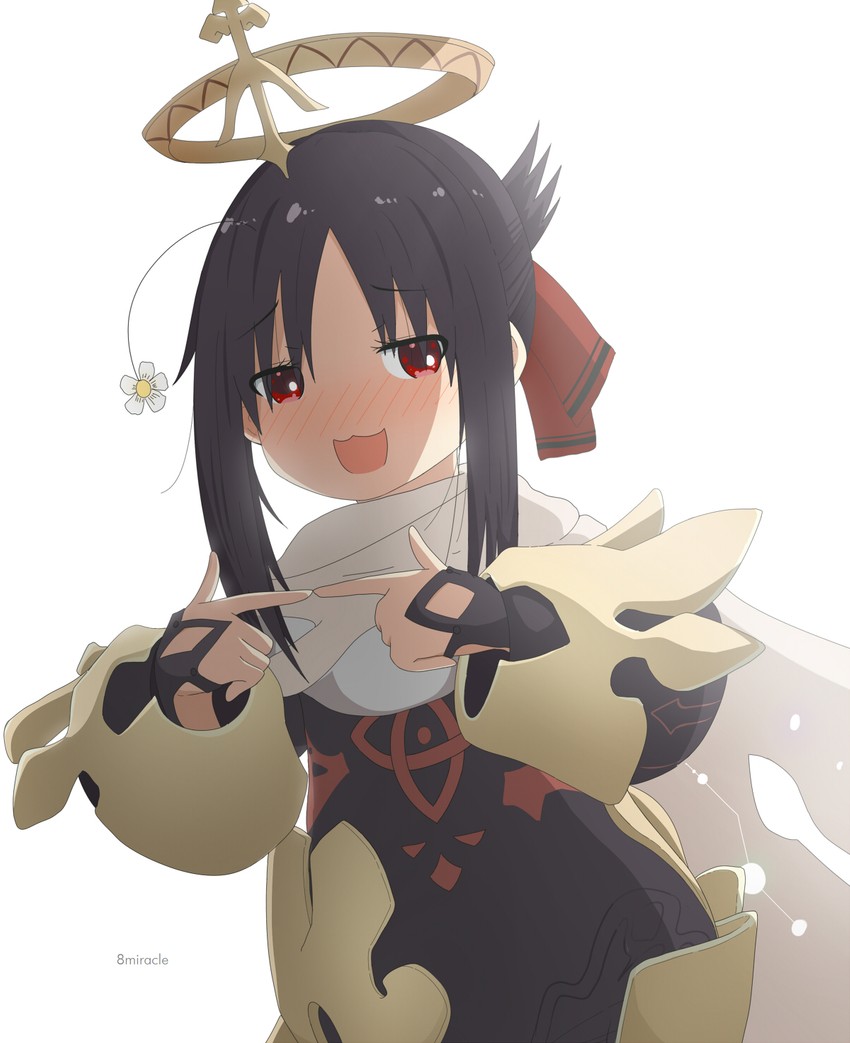 paimon, shinomiya kaguya, and koga aoi (genshin impact and 1 more) drawn by 8miracle