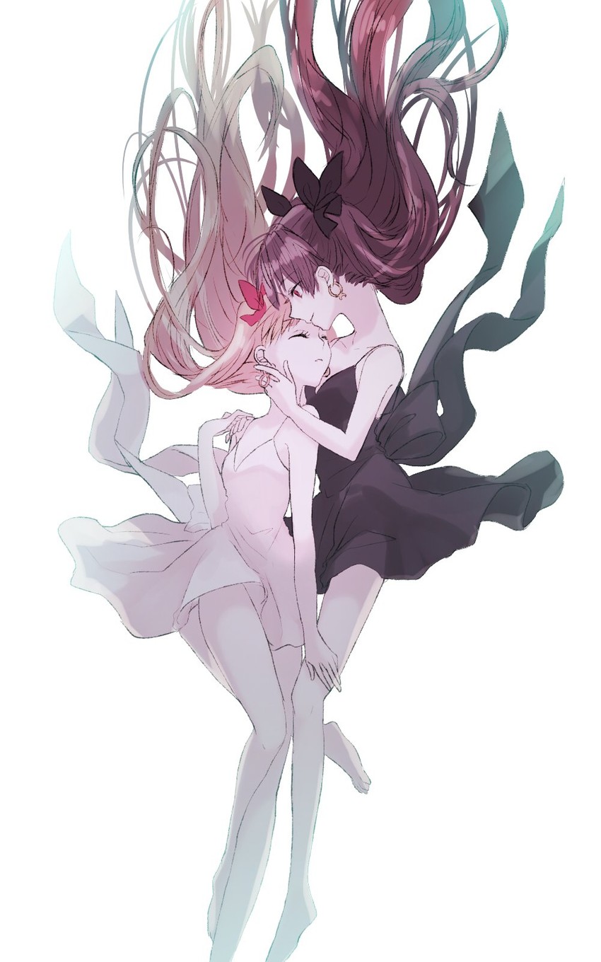 ereshkigal and ishtar (fate and 1 more) drawn by roku_(ntbr_fate)