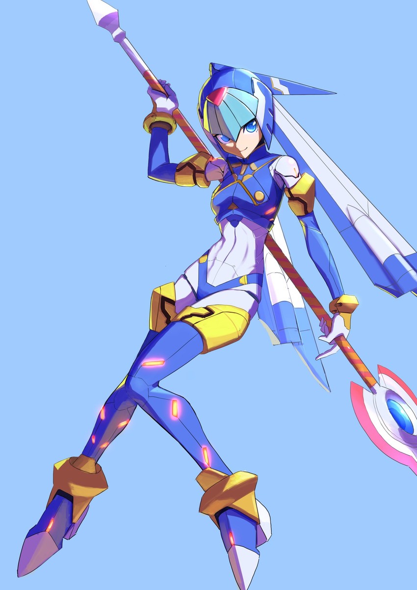 fairy leviathan (mega man and 1 more) drawn by izumo_(ton_63)