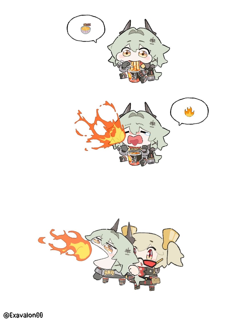 burnice white and caesar king (zenless zone zero and 1 more) drawn by sima_(exavalon00)