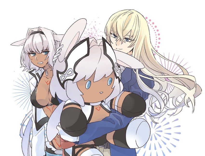 caenis and kirschtaria wodime (fate and 1 more) drawn by 46sunadayo