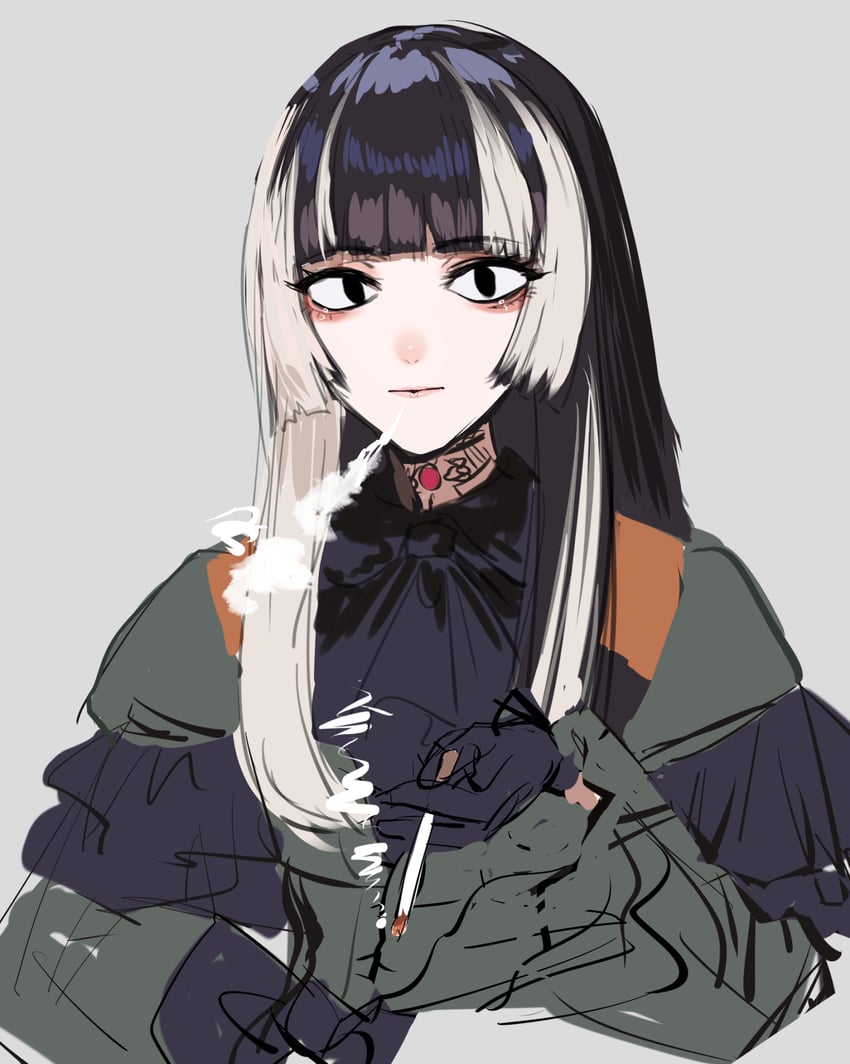 juufuutei raden (hololive and 1 more) drawn by murechika