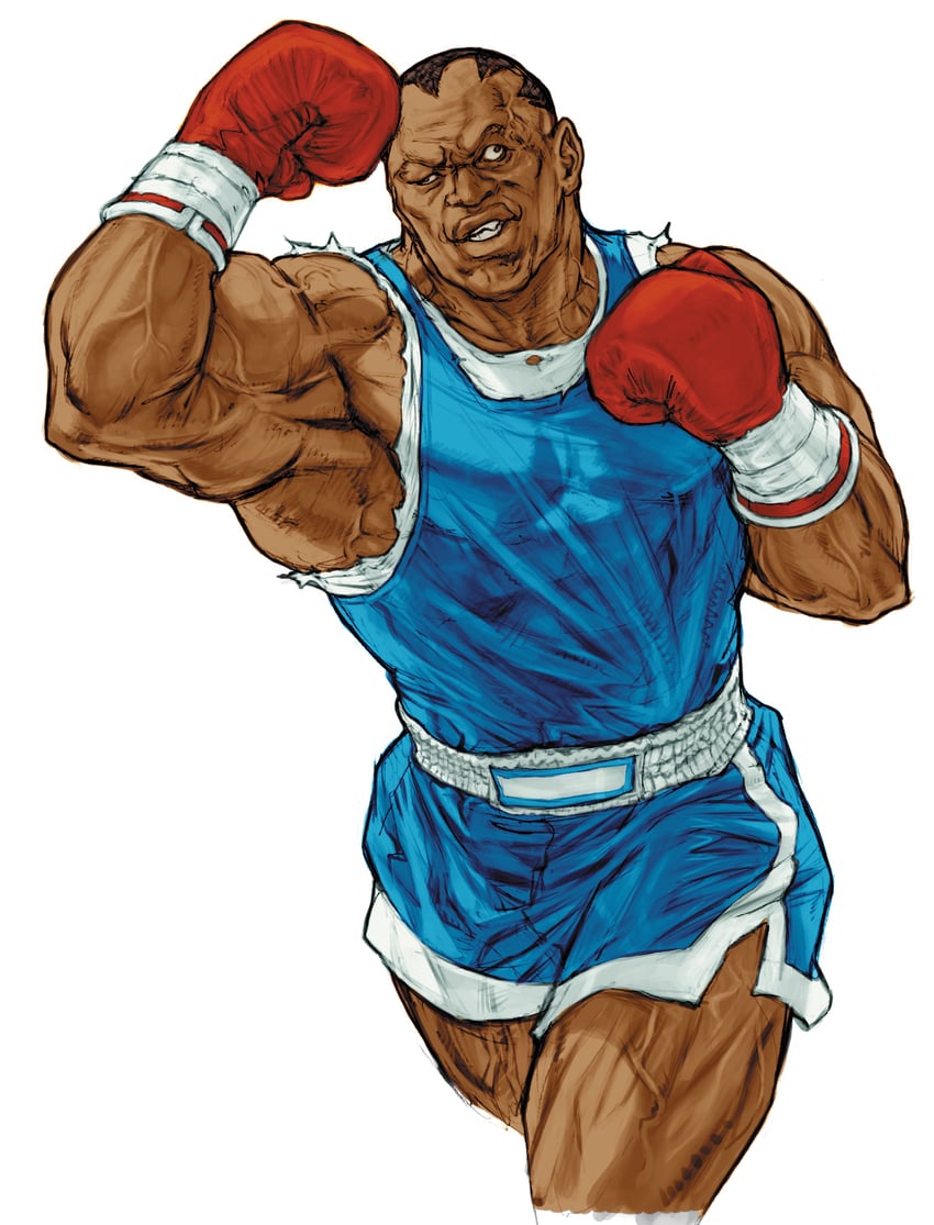 balrog (street fighter and 1 more) drawn by nishimura_kinu