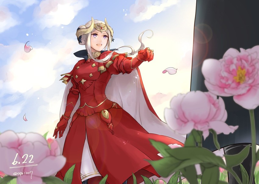 edelgard von hresvelg (fire emblem and 1 more) drawn by robaco