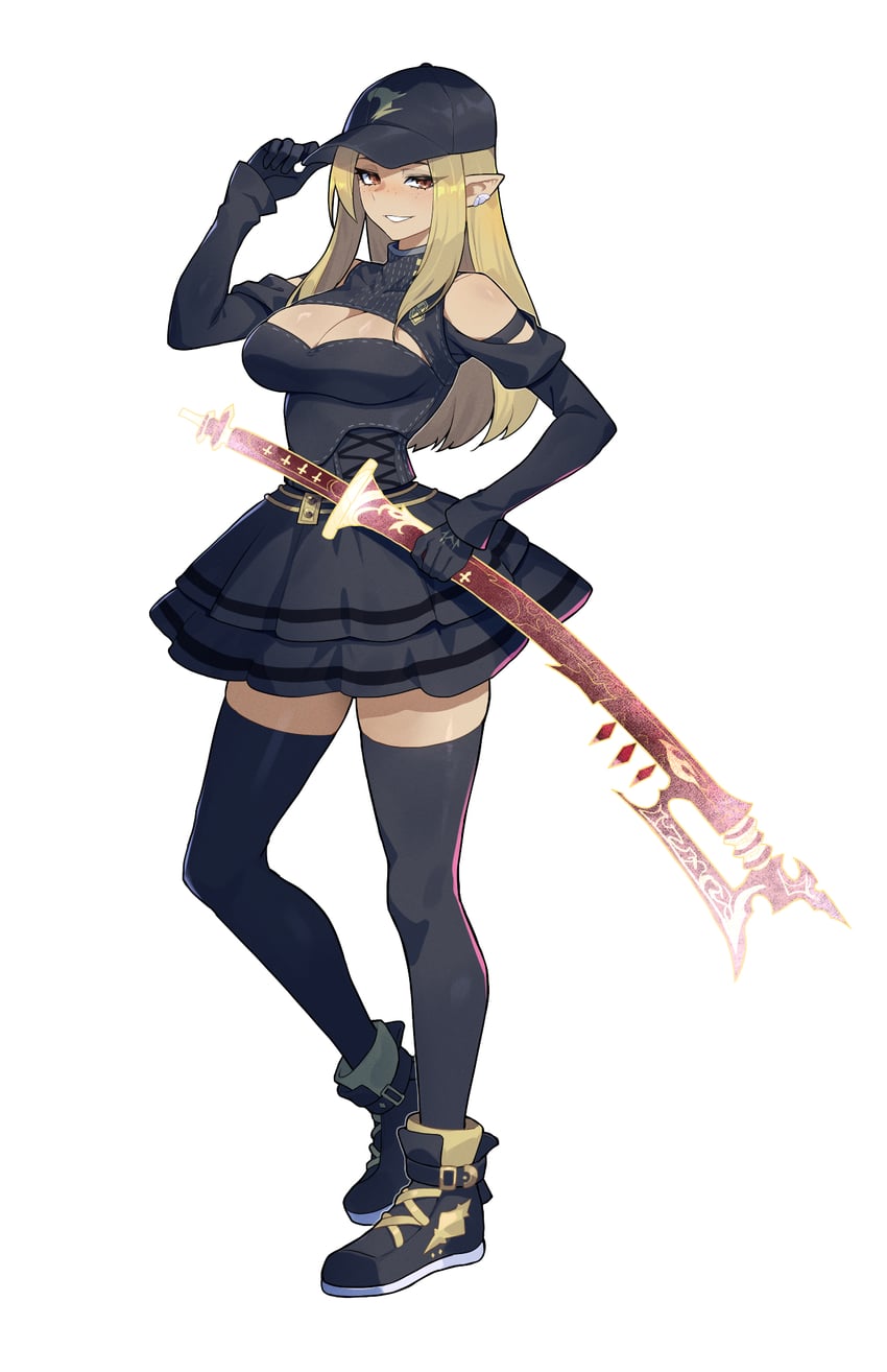 warrior of light (final fantasy and 1 more) drawn by matsumoto_tomoyohi