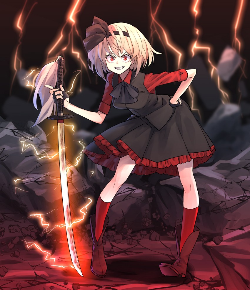 konpaku youmu (touhou and 1 more) drawn by rion_(glayjirobass)