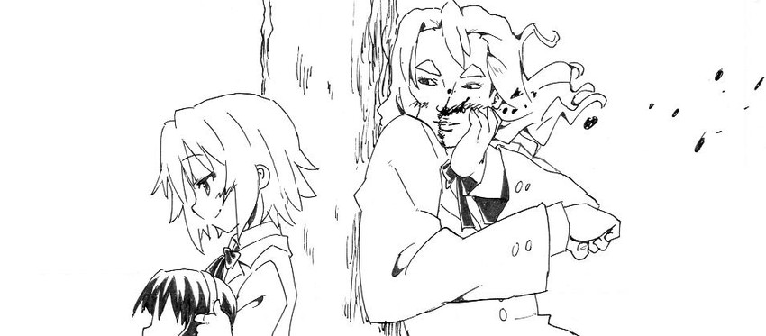 akiyama mio, tainaka ritsu, and kotobuki tsumugi (k-on!) drawn by nome_(nnoommee)