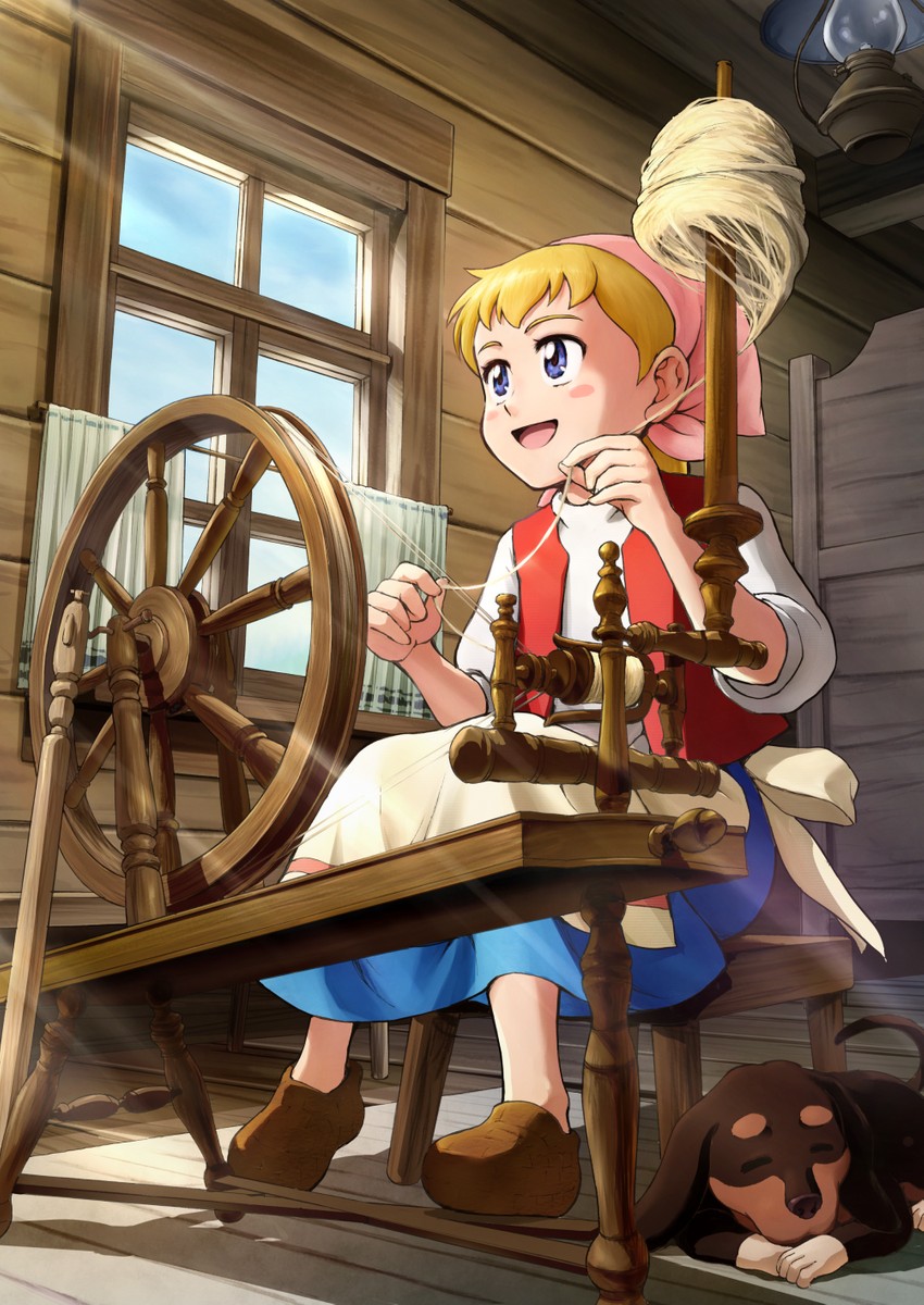 katri ukonniemi and abel (world masterpiece theater and 1 more) drawn by nakajima_majikana